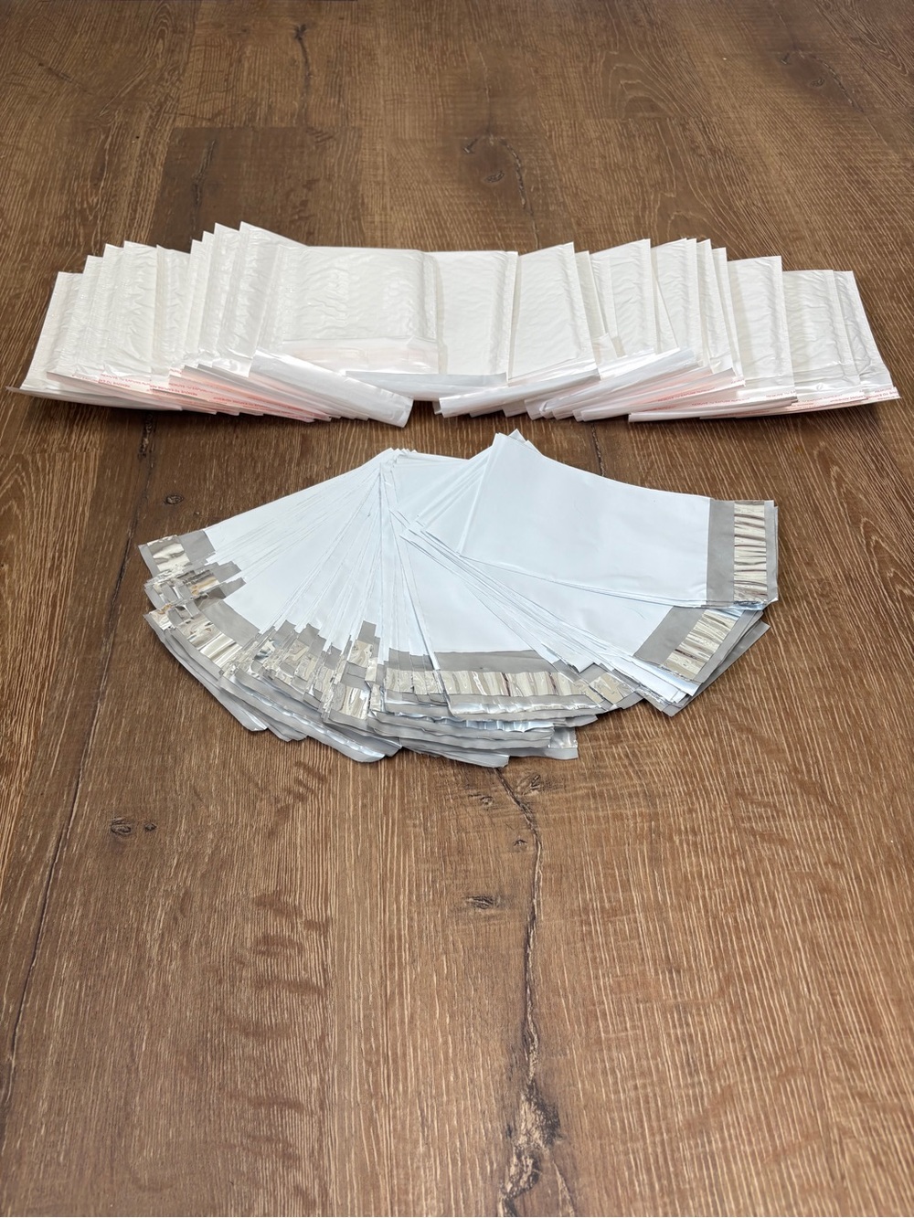 Poly Mailers Bundle Lot of 125 Padded & Non-Padded 4x6